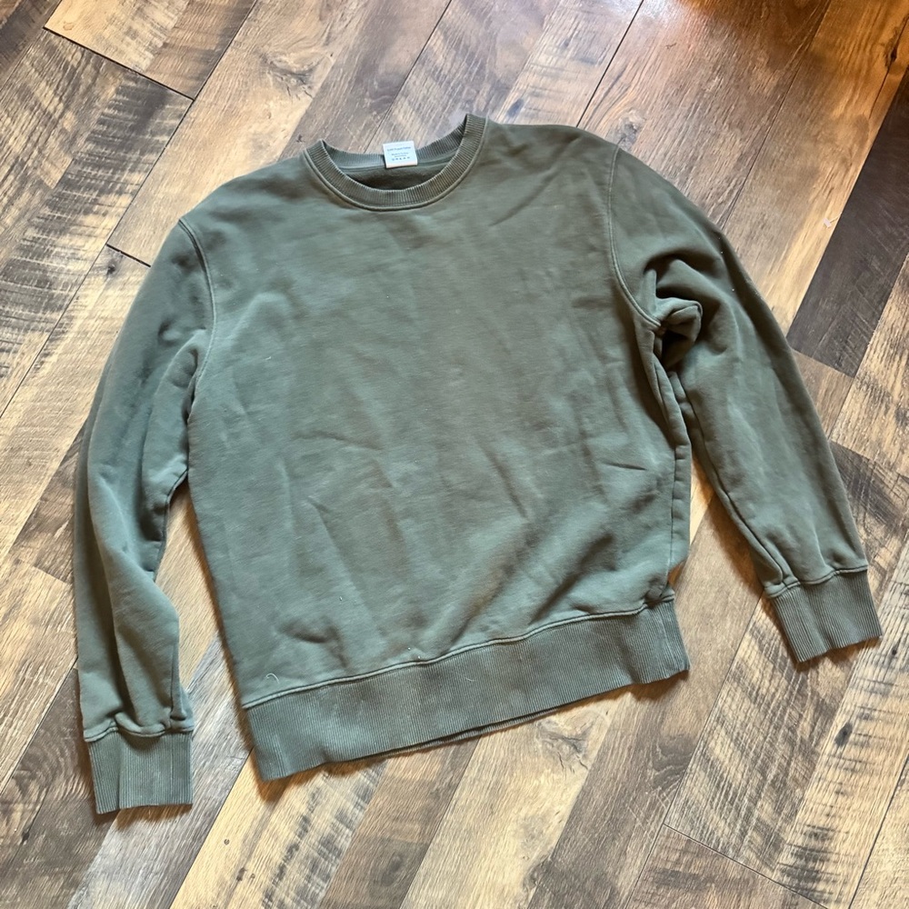 Organic Cotton Outdoor Voices Crewneck- Men’s Sm/ Wms M